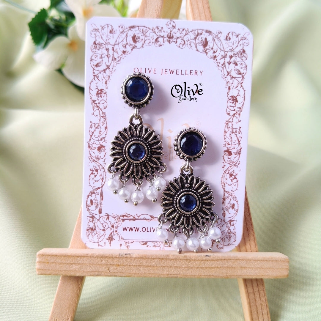 Oxidized Earrings-1080