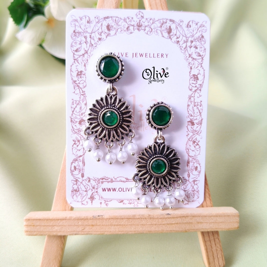 Oxidized Earrings-1080