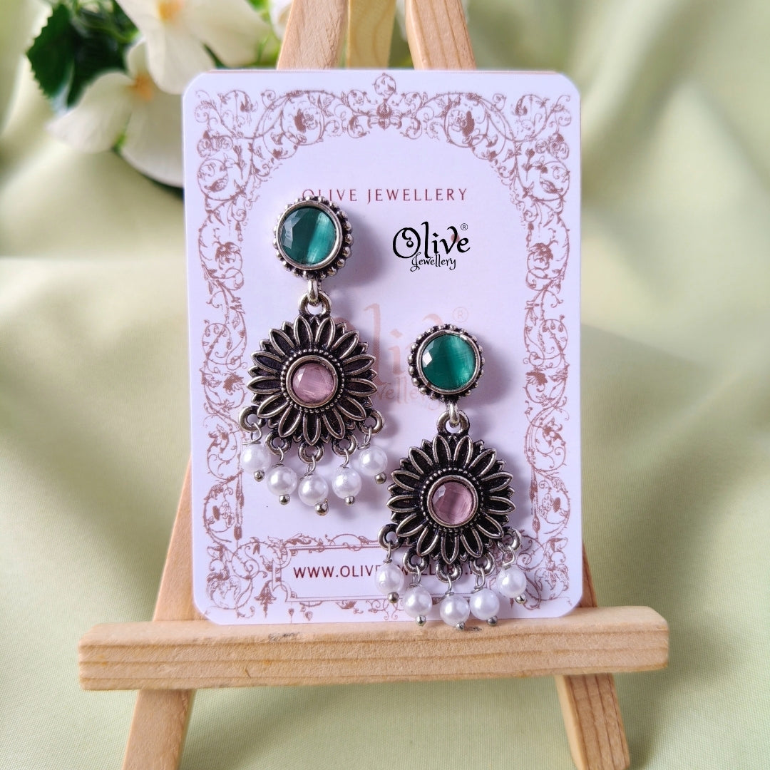 Oxidized Earrings-1080