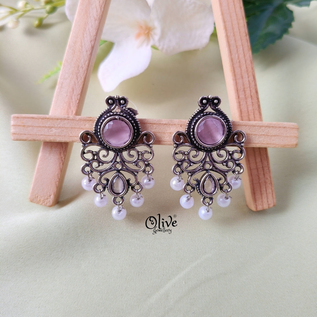 Oxidized Earrings-1092