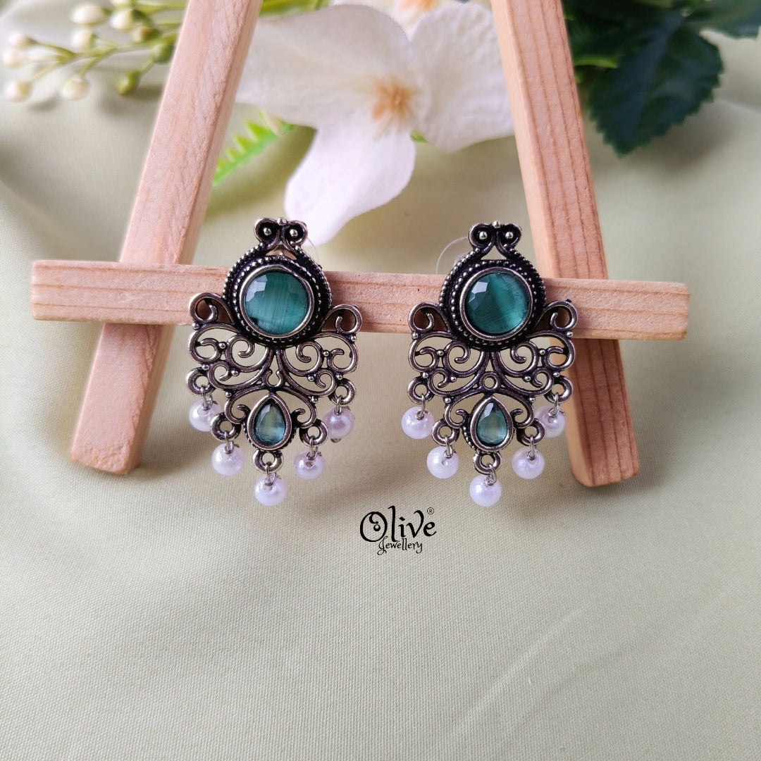 Oxidized Earrings-1092