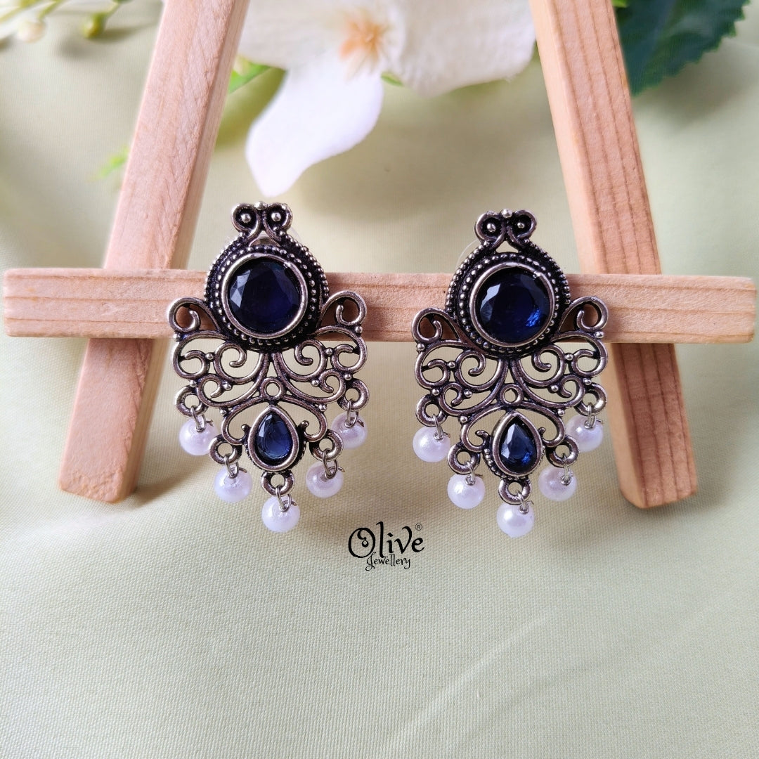 Oxidized Earrings-1092