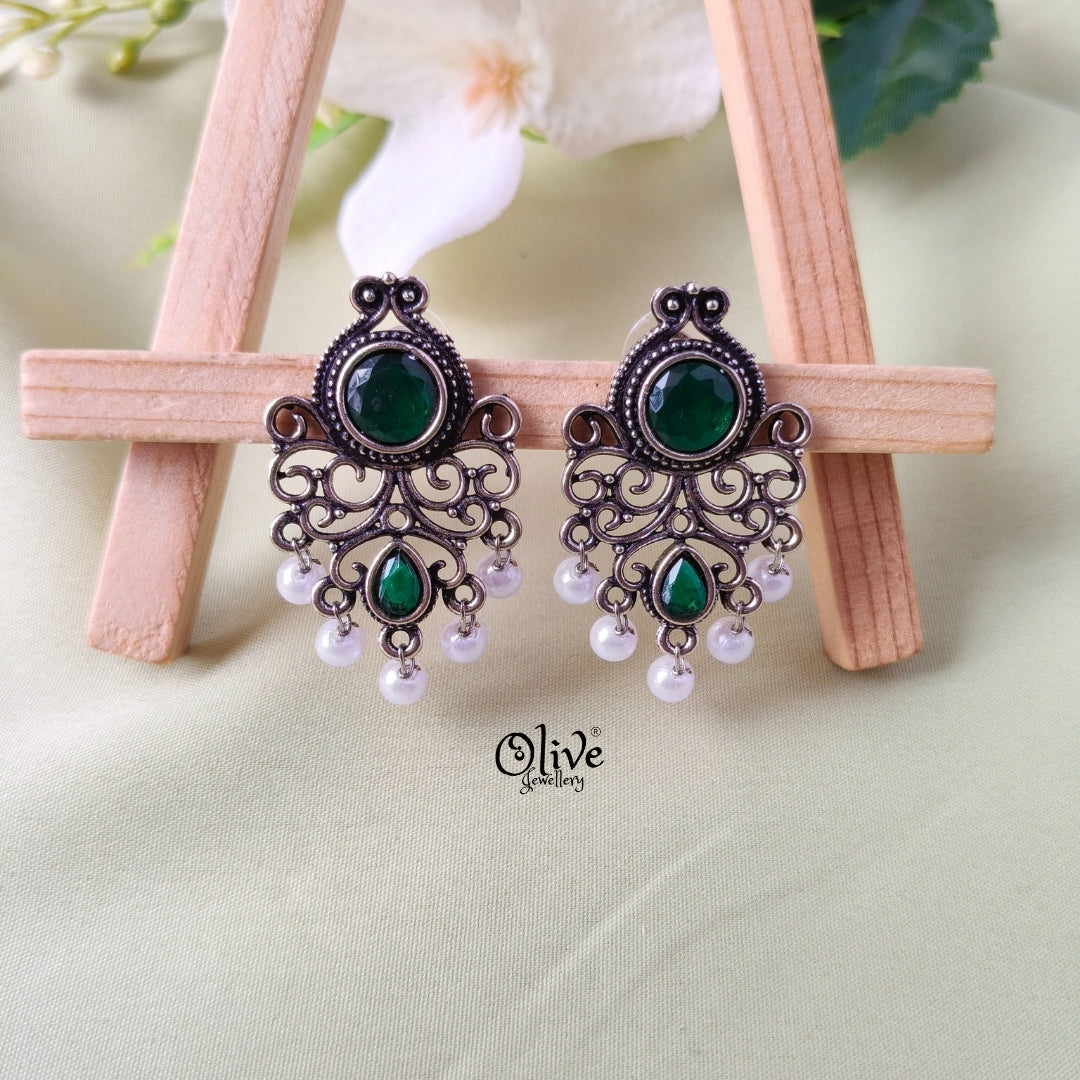 Oxidized Earrings-1092