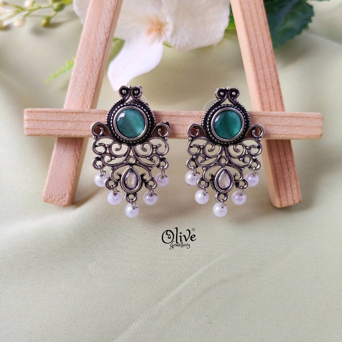 Oxidized Earrings-1092