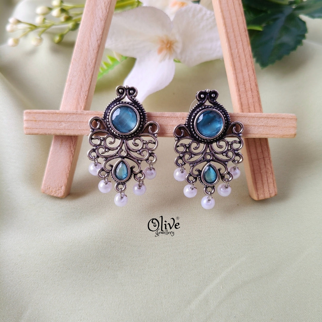 Oxidized Earrings-1092