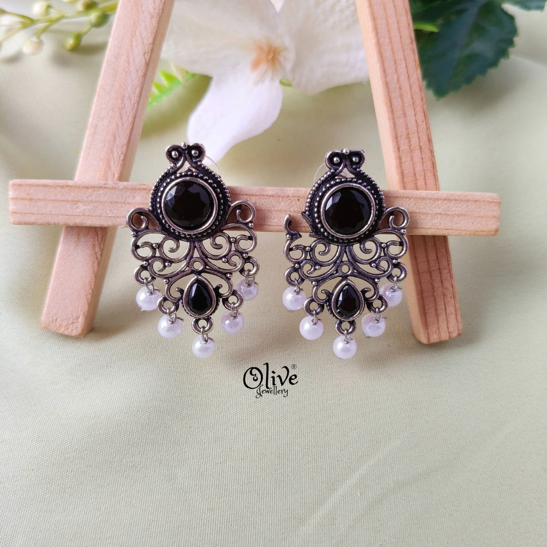 Oxidized Earrings-1092