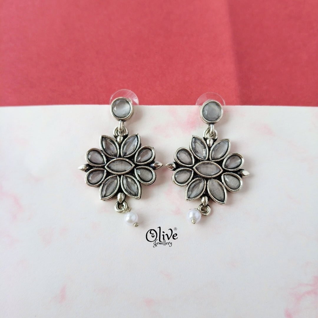 Oxidized Earrings-1104