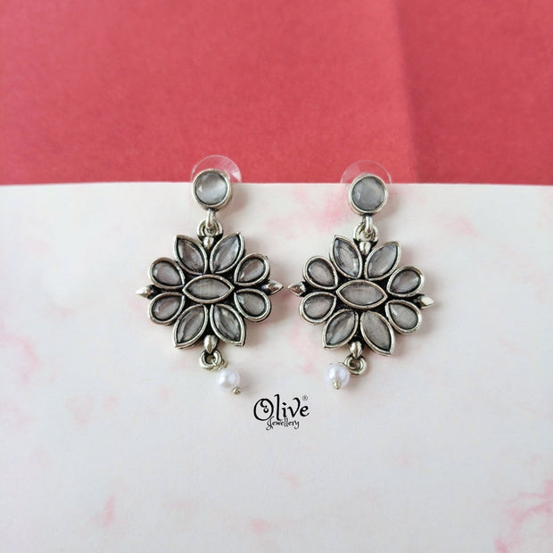 Oxidized Earrings-1104