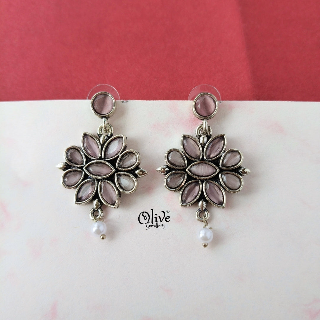Oxidized Earrings-1104