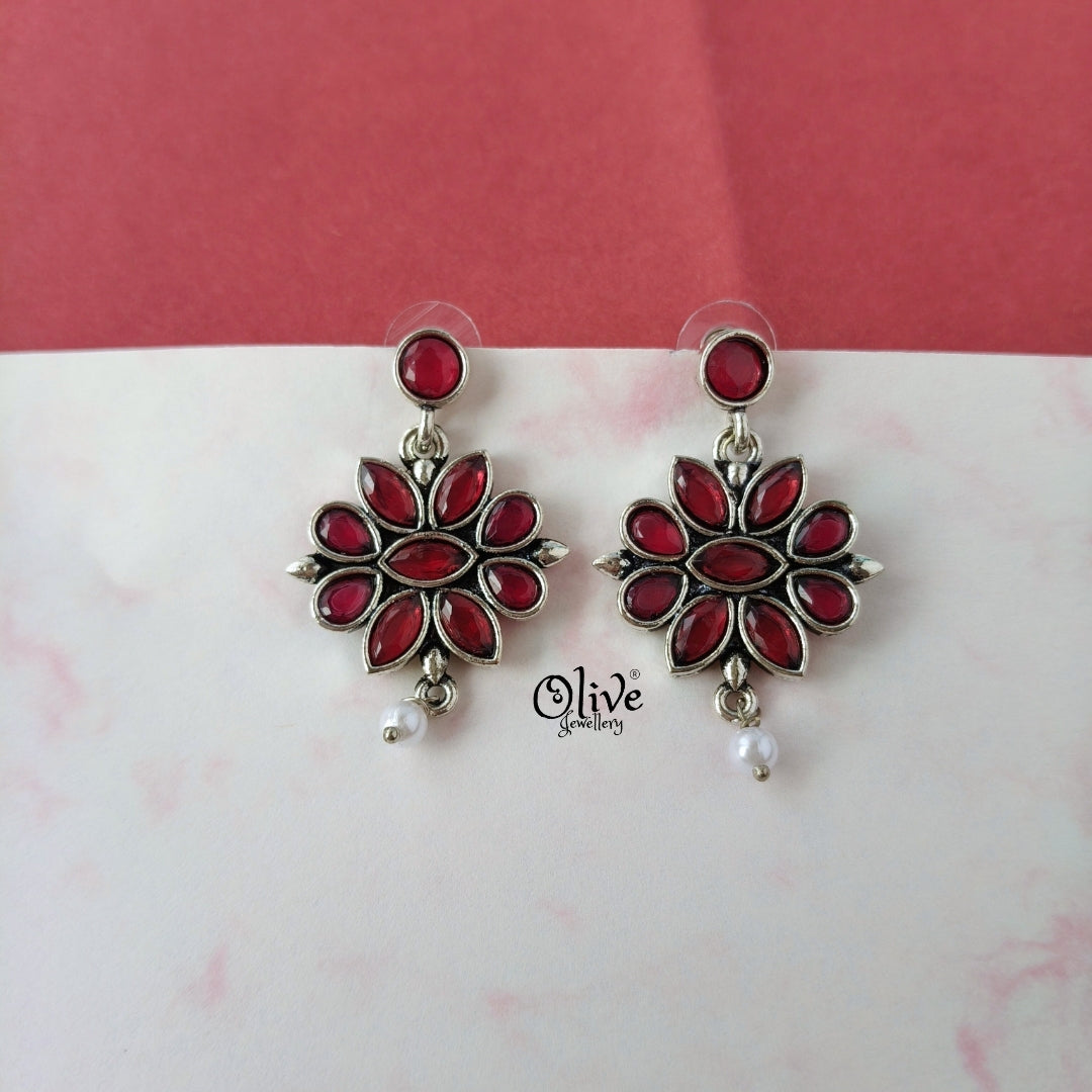 Oxidized Earrings-1104
