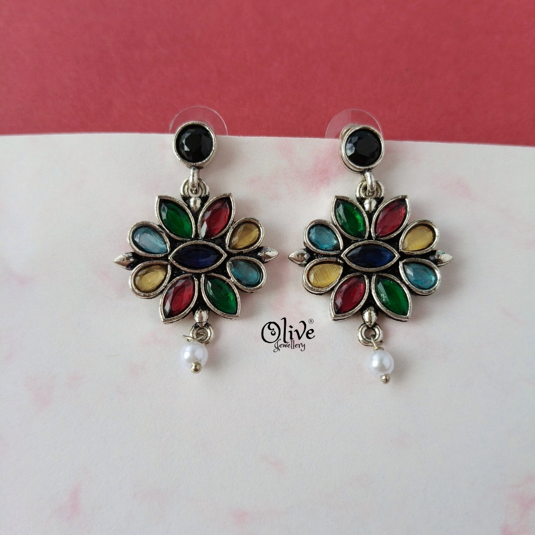 Oxidized Earrings-1104