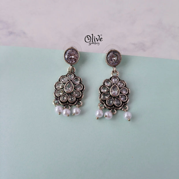 Oxidized Earrings-1116