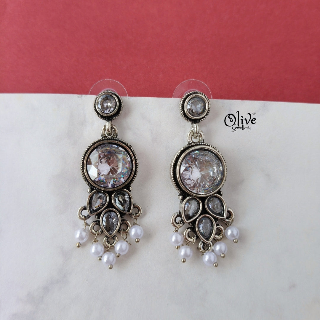 Oxidized Earrings-1125