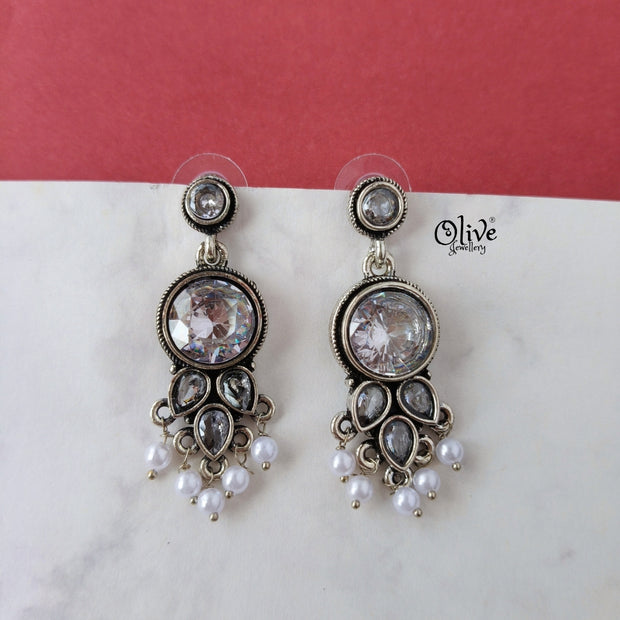 Oxidized Earrings-1125