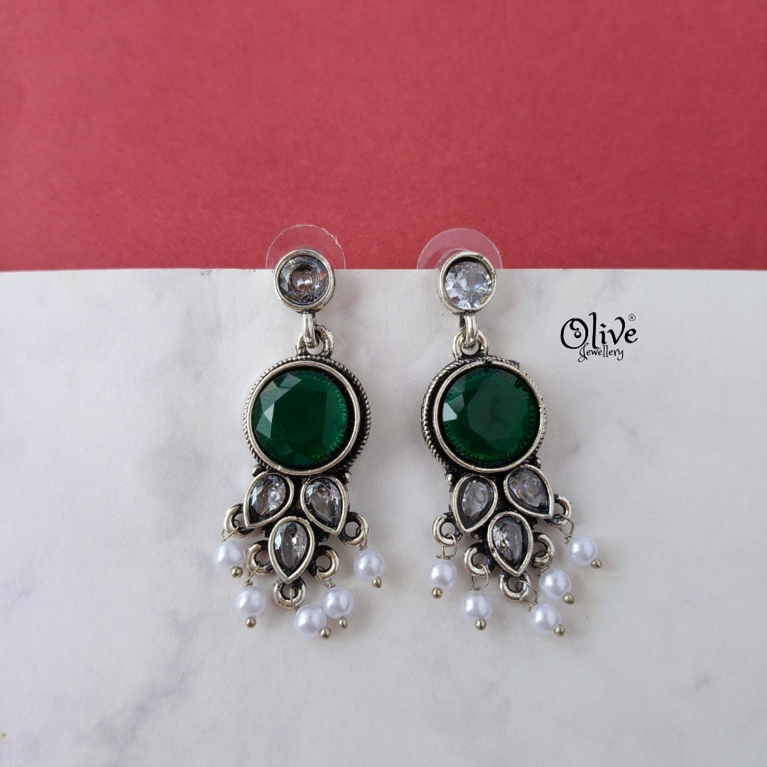 Oxidized Earrings-1125
