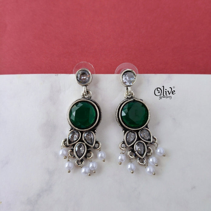 Oxidized Earrings-1125
