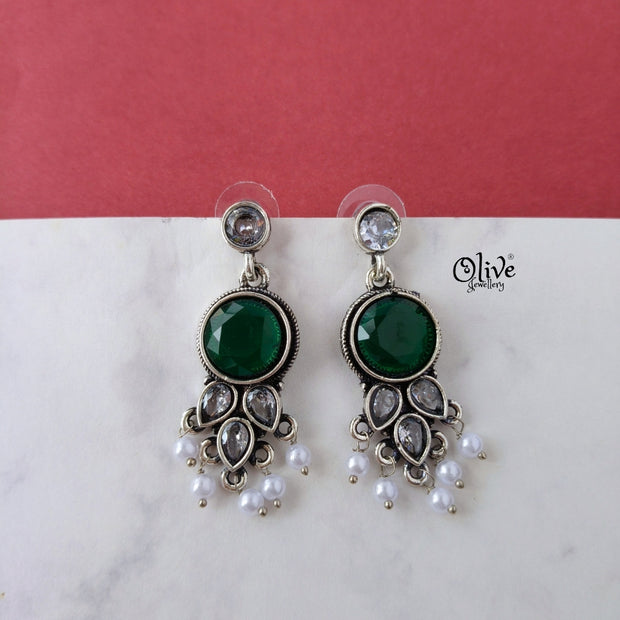 Oxidized Earrings-1125
