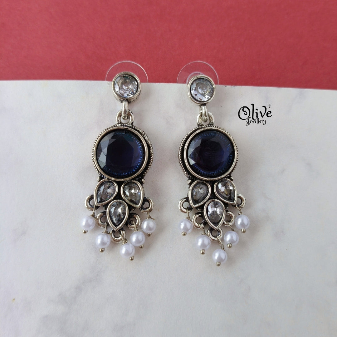 Oxidized Earrings-1125