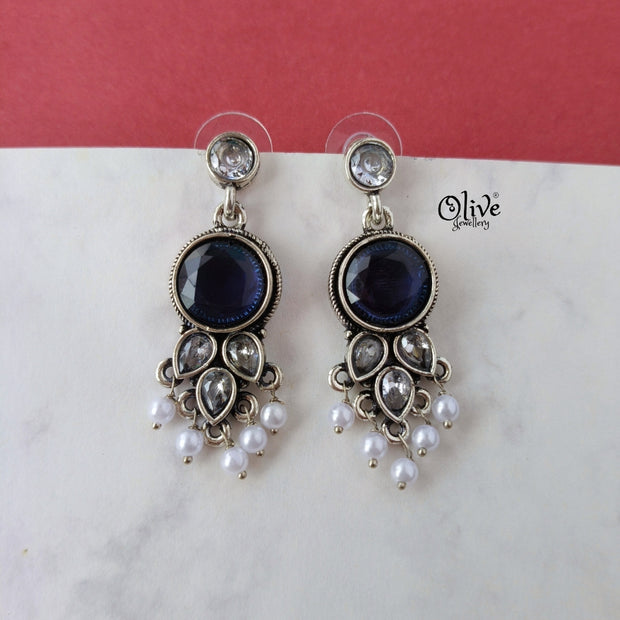 Oxidized Earrings-1125
