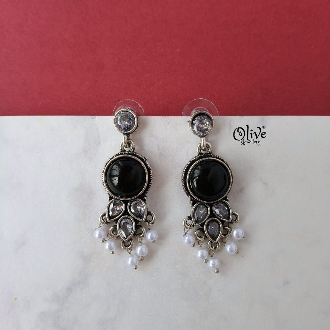 Oxidized Earrings-1125