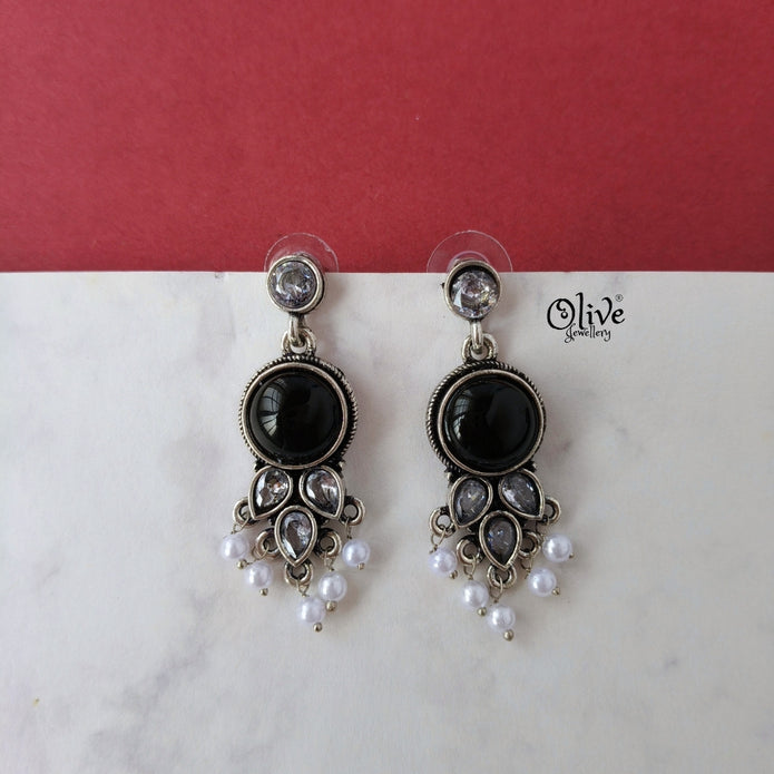 Oxidized Earrings-1125