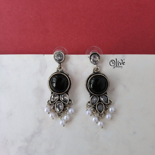 Oxidized Earrings-1125