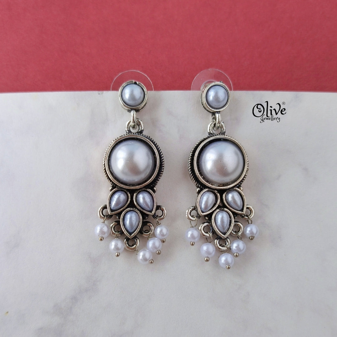 Oxidized Earrings-1125