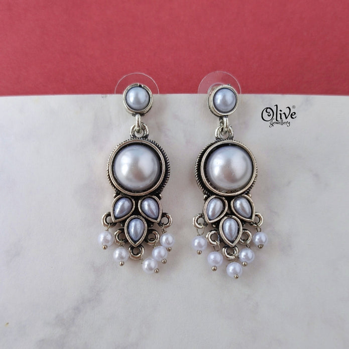 Oxidized Earrings-1125