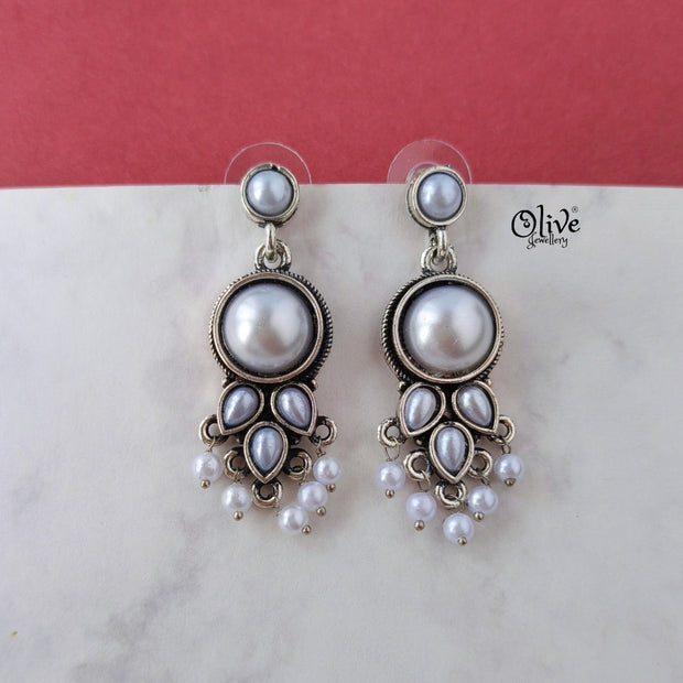 Oxidized Earrings-1125