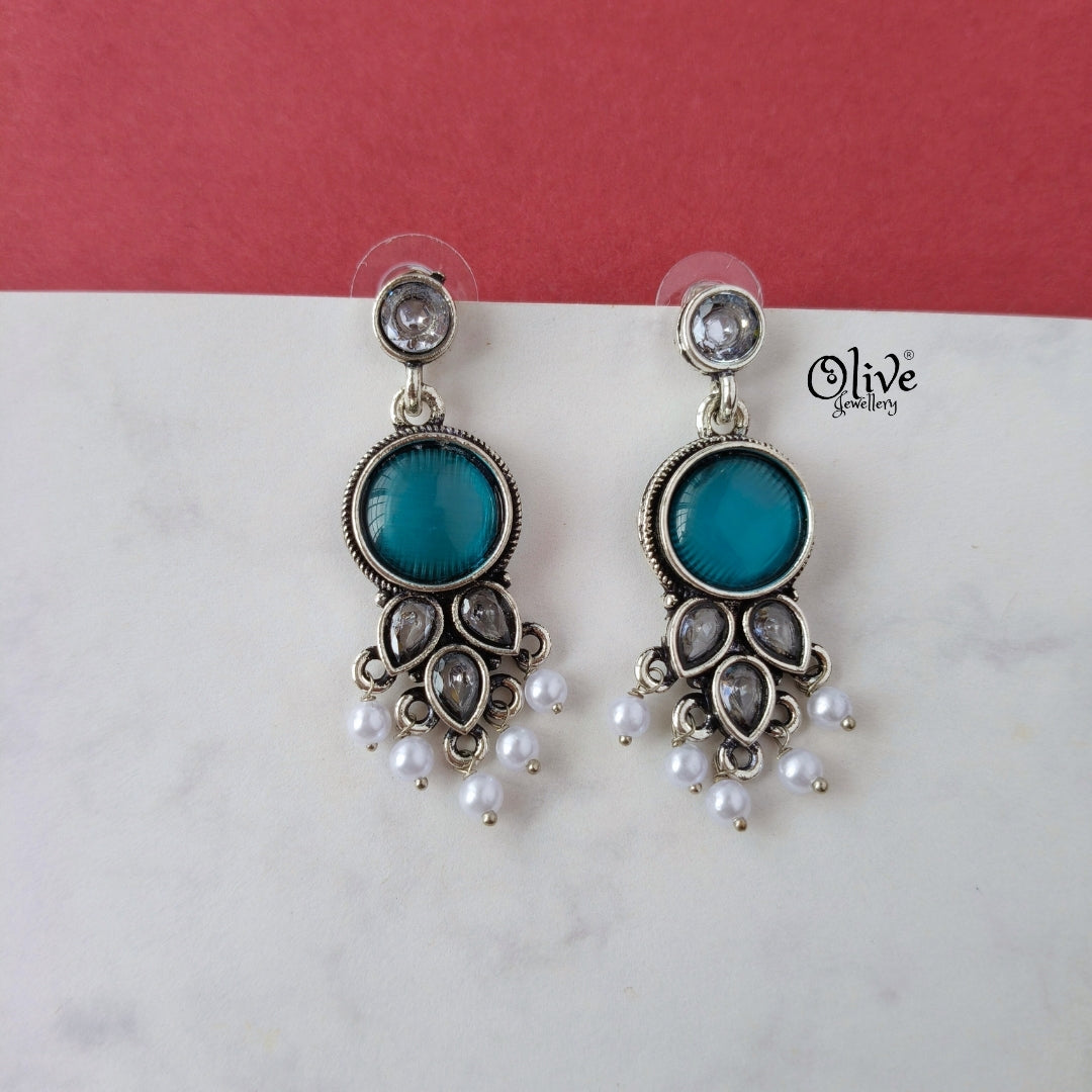 Oxidized Earrings-1125