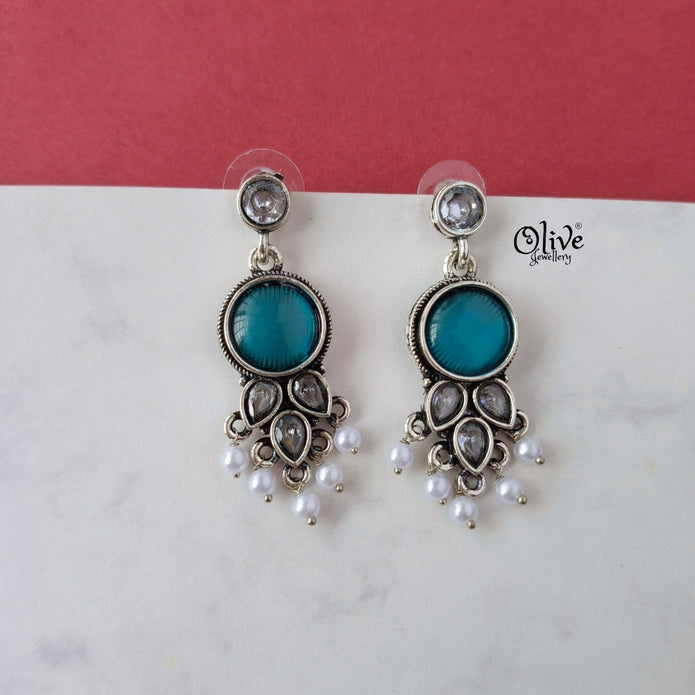 Oxidized Earrings-1125
