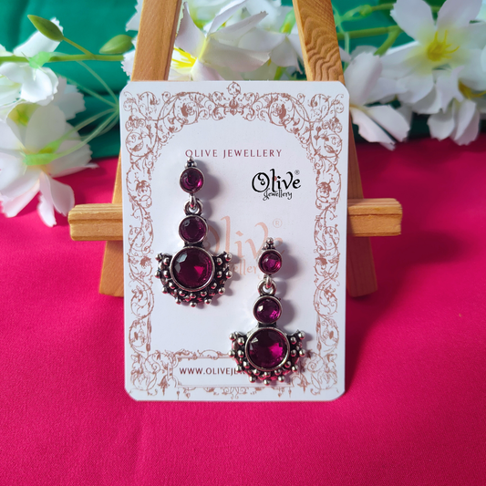 Oxidized Earrings-1135