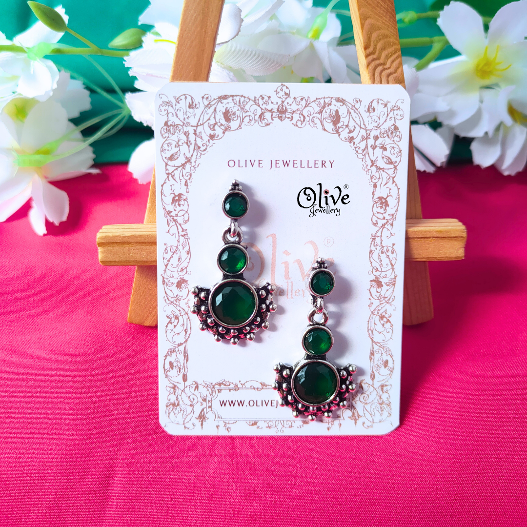 Oxidized Earrings-1135