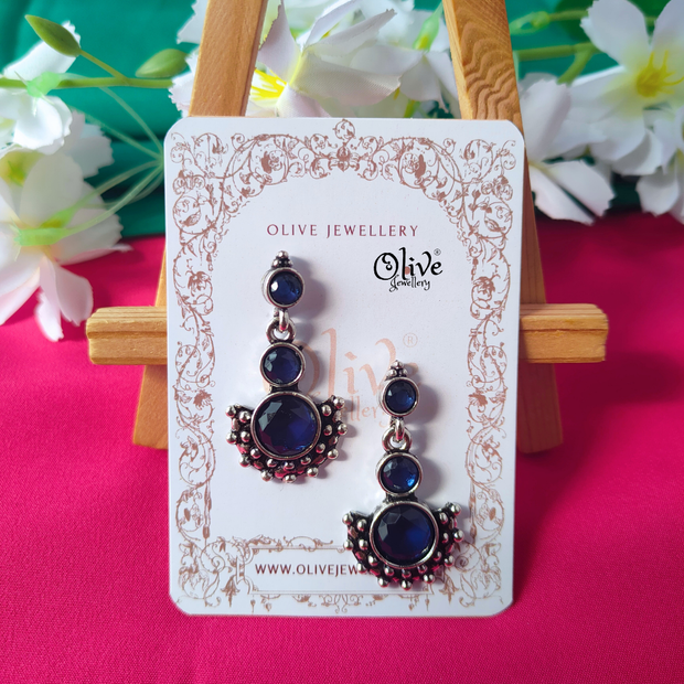 Oxidized Earrings-1135