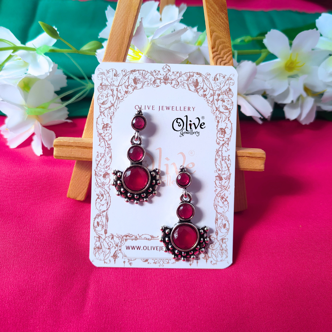 Oxidized Earrings-1135