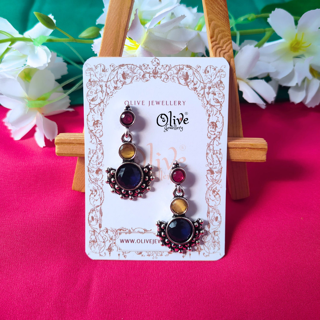 Oxidized Earrings-1135