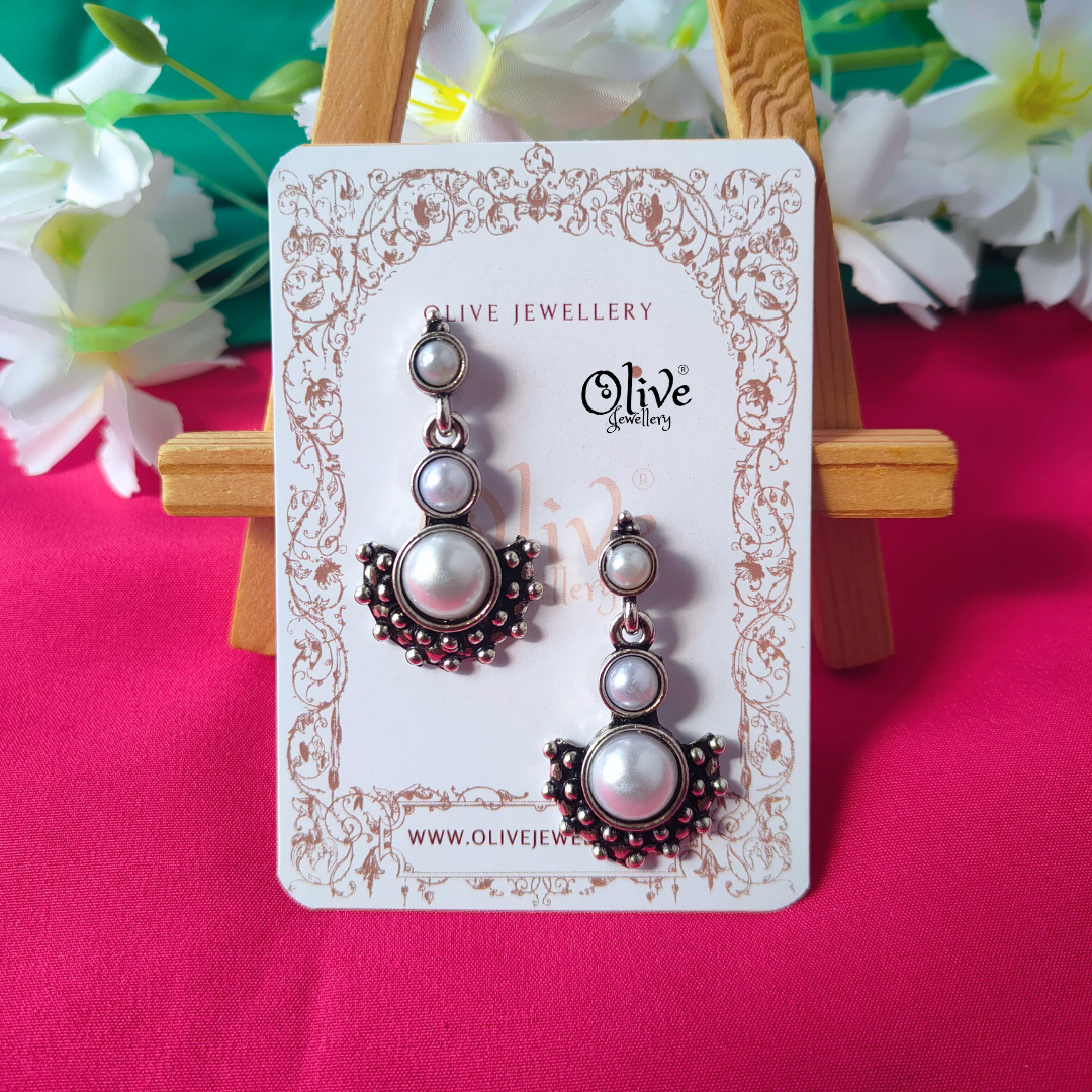 Oxidized Earrings-1135