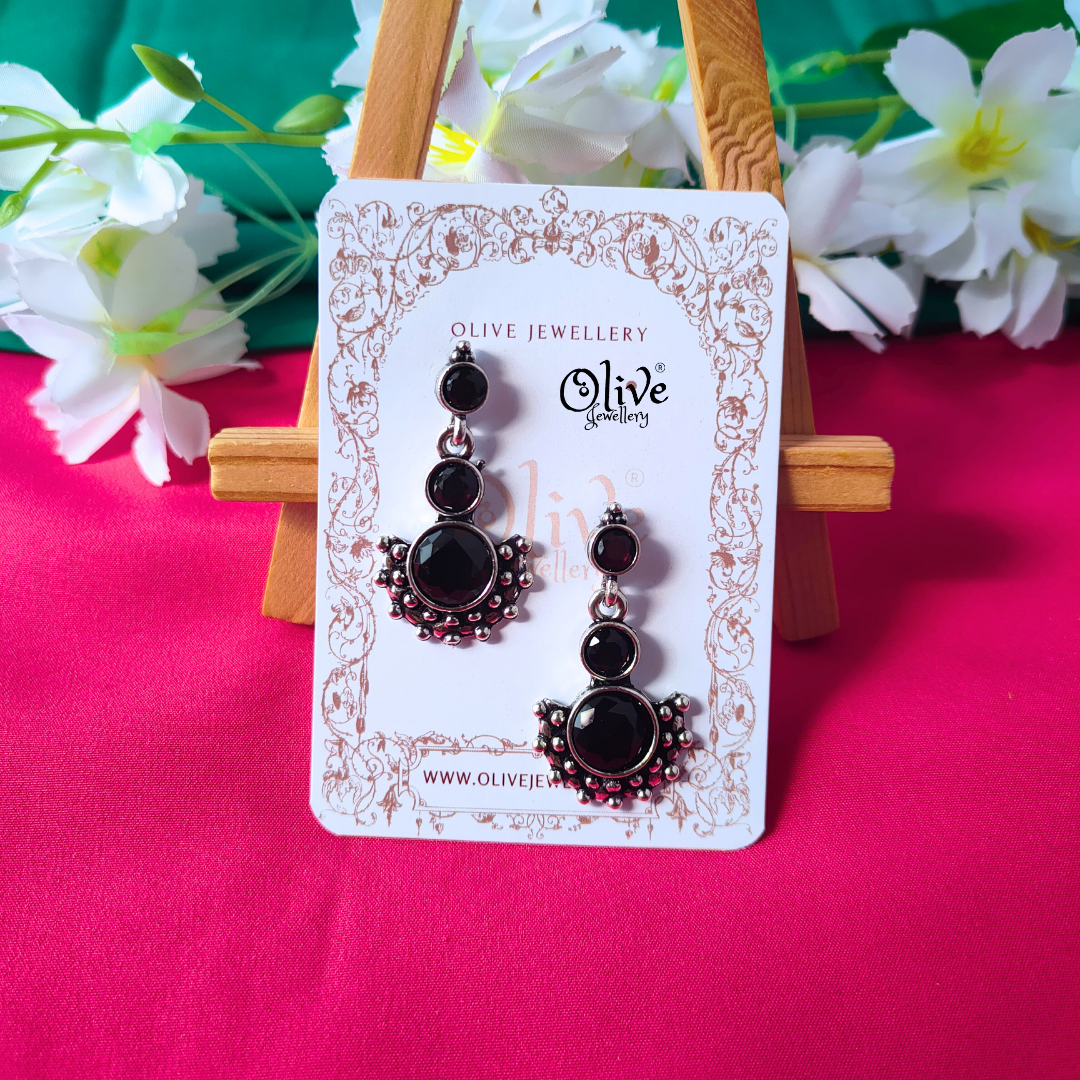 Oxidized Earrings-1135