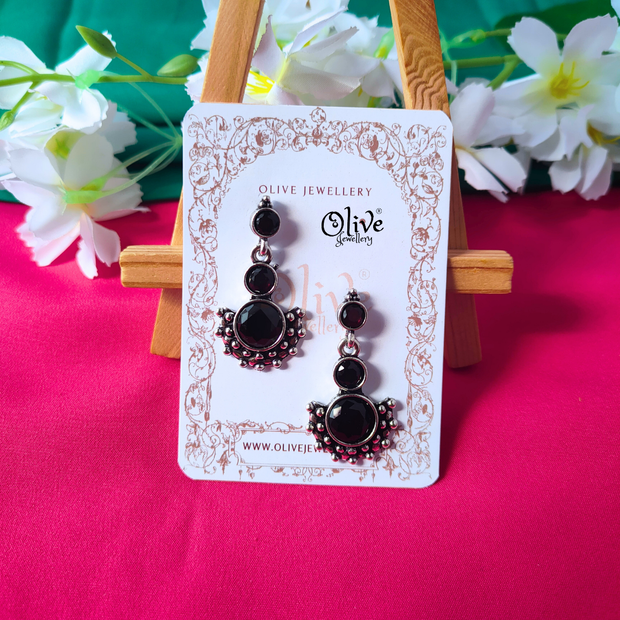 Oxidized Earrings-1135