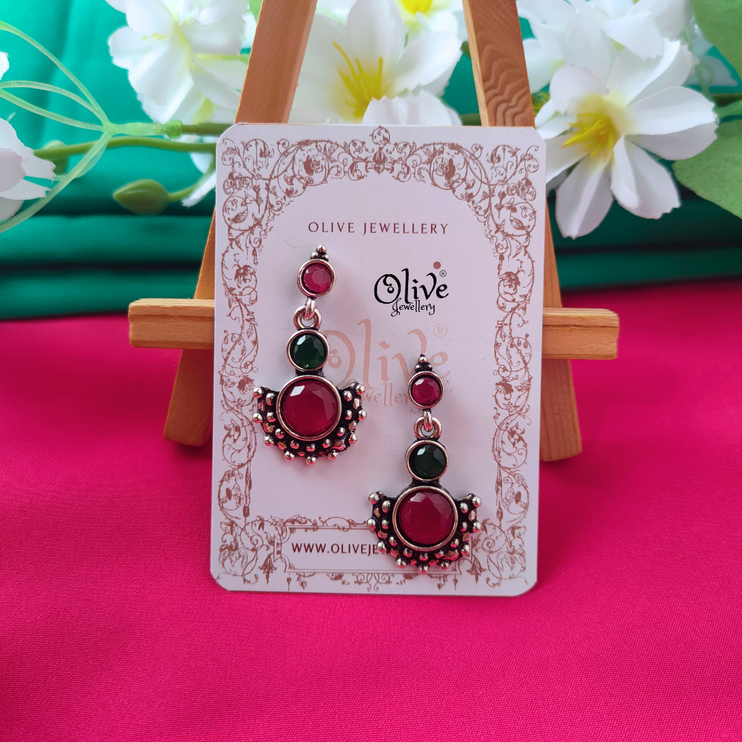 Oxidized Earrings-1135