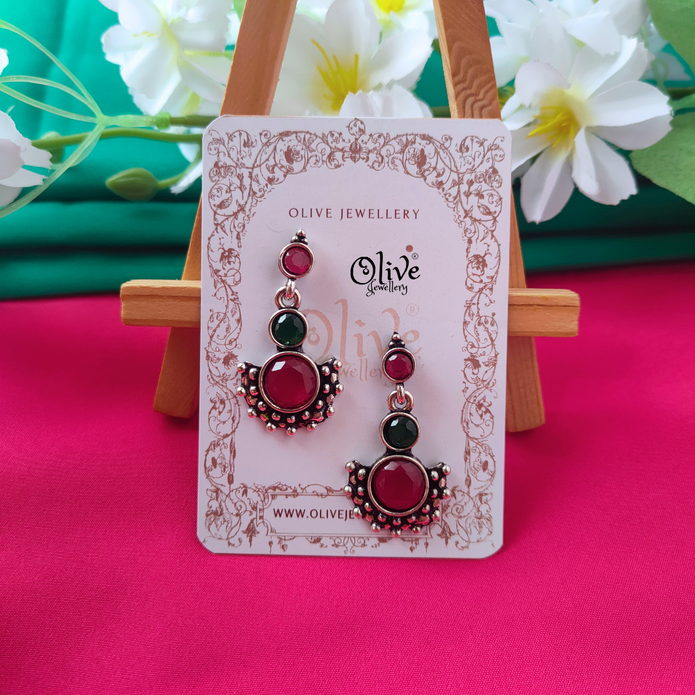 Oxidized Earrings-1135