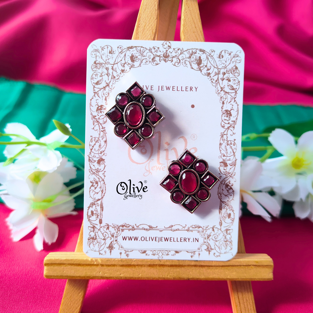 Oxidized Earrings-1146