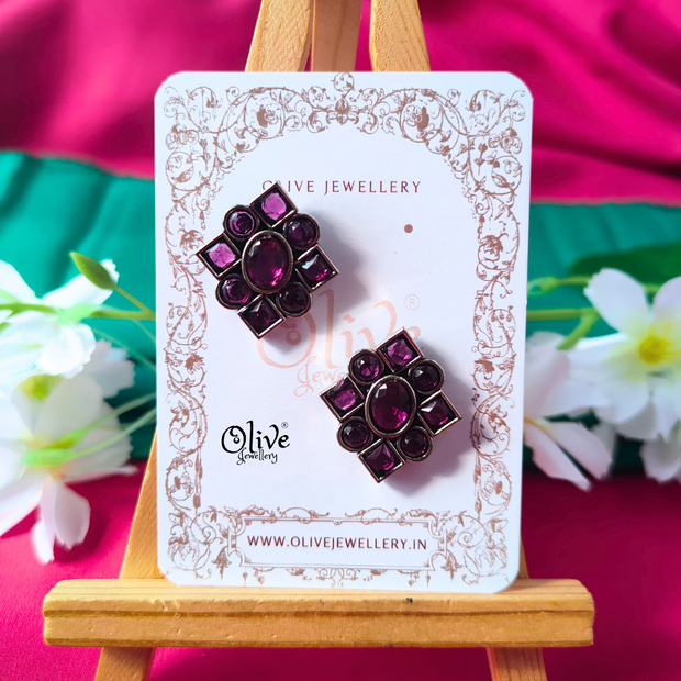 Oxidized Earrings-1146