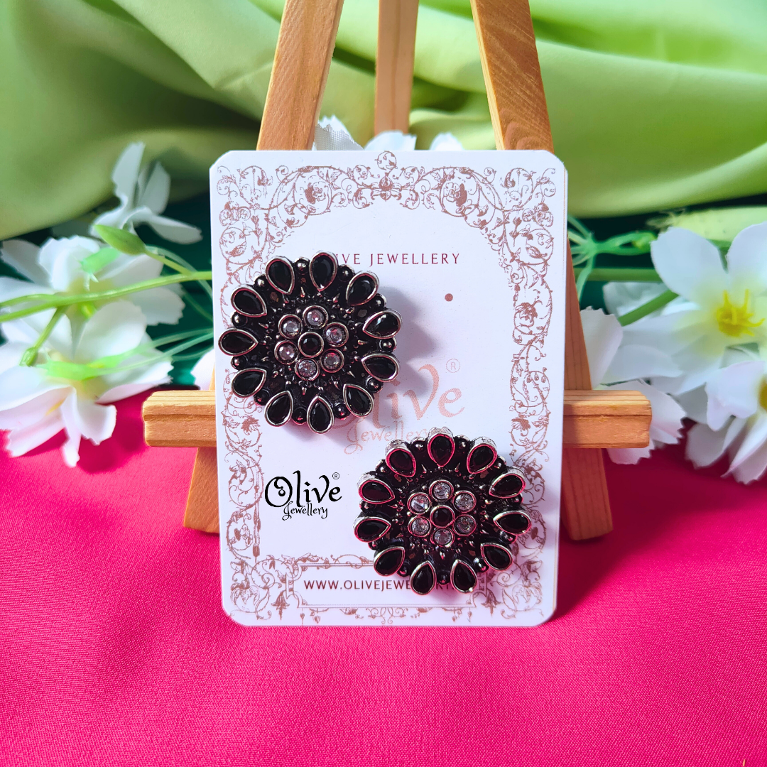 Oxidized Earrings-1156