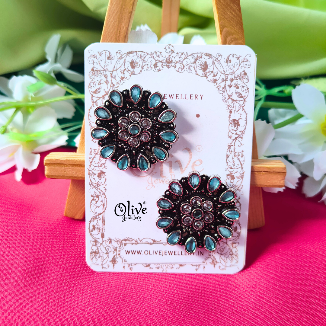 Oxidized Earrings-1156