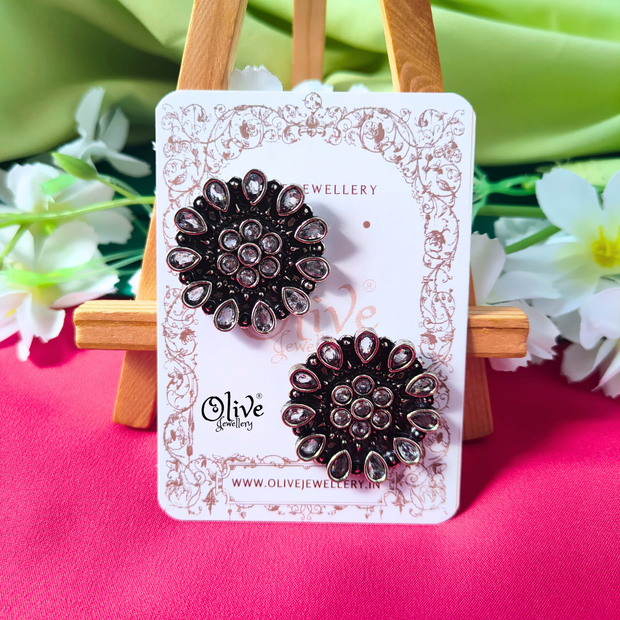 Oxidized Earrings-1156