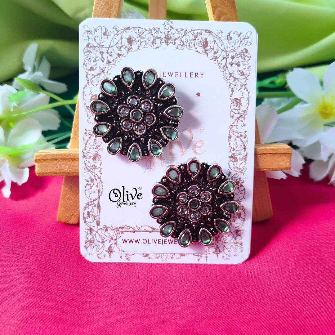 Oxidized Earrings-1156