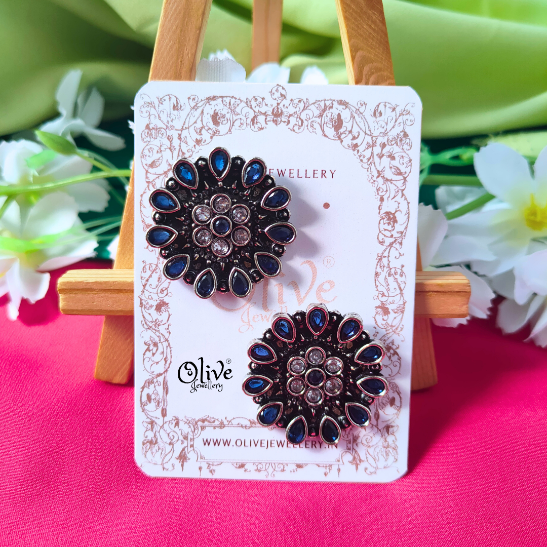 Oxidized Earrings-1156