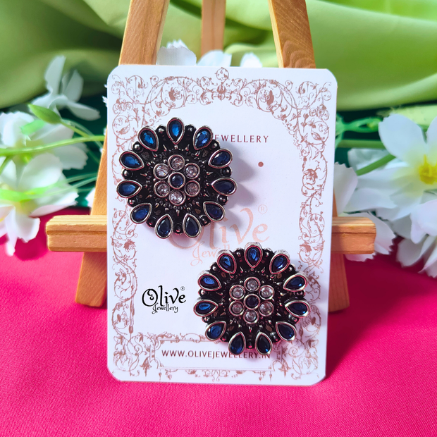 Oxidized Earrings-1156