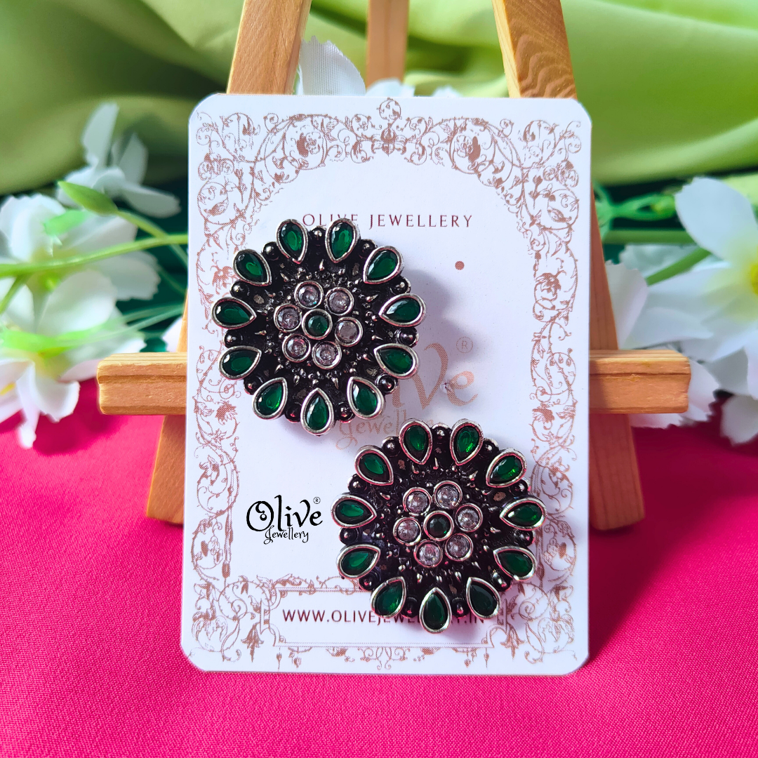 Oxidized Earrings-1156